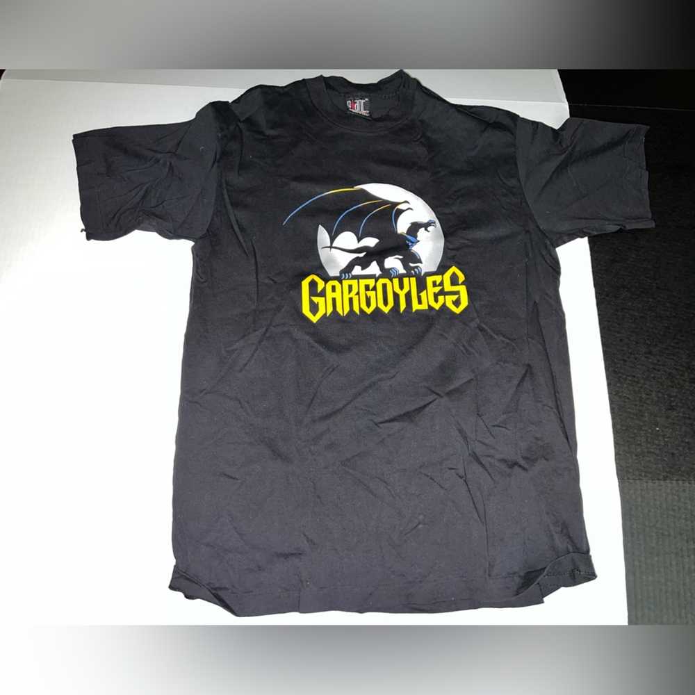 Vintage Gargoyles 90s Promo Shirt XL Moon Buena Vista TV Gargoyles Promo Y2K